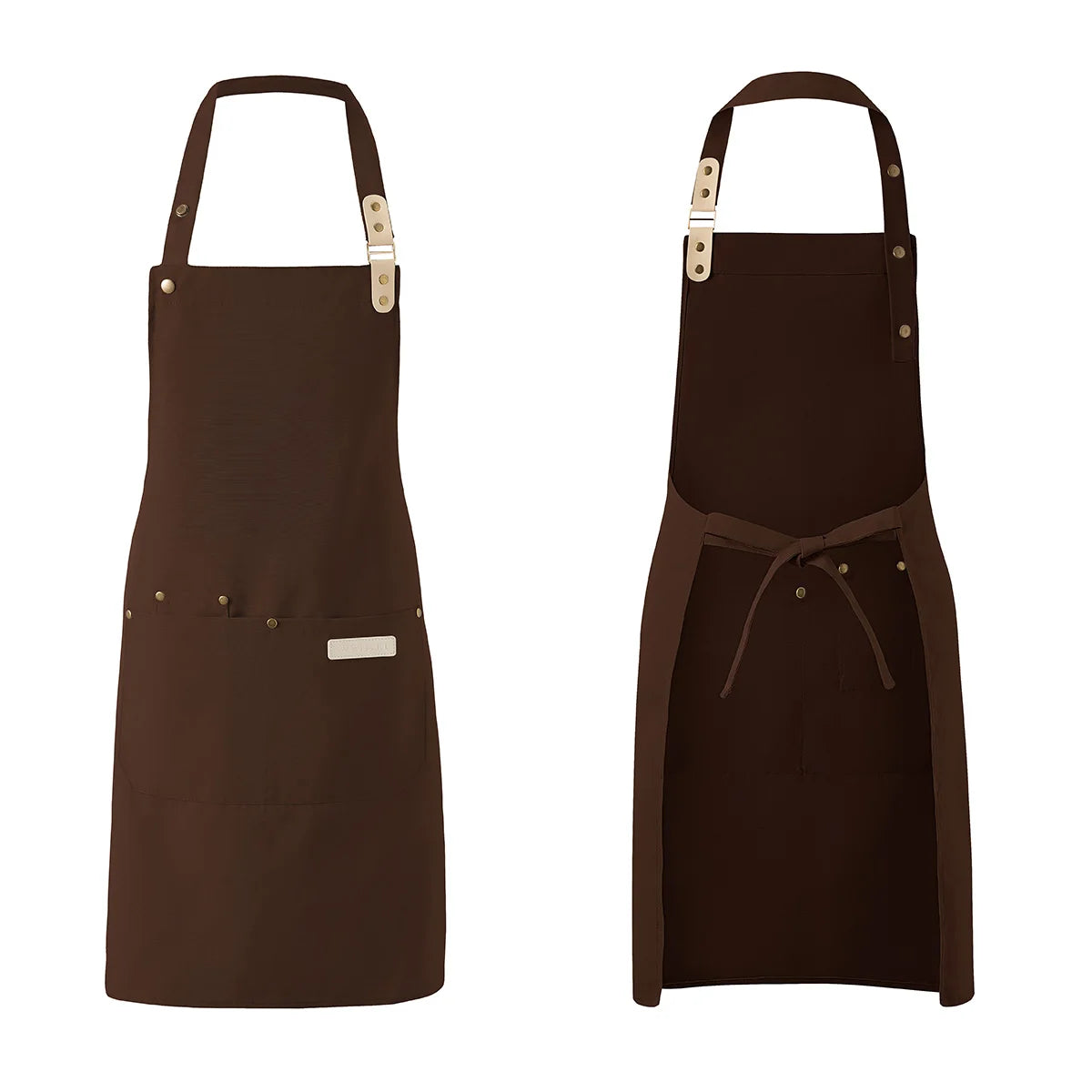 Tablier Barista Canvas – Tablier Coffee Shop Professionnel et Stylé