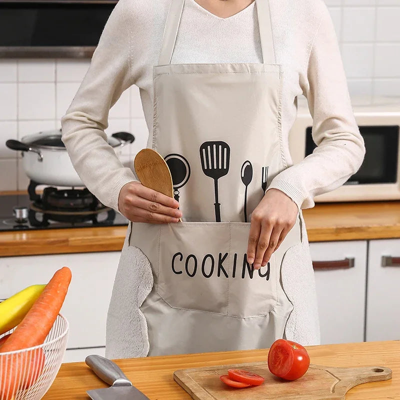 Tablier cuisine anti-taches protection maximale quotidien