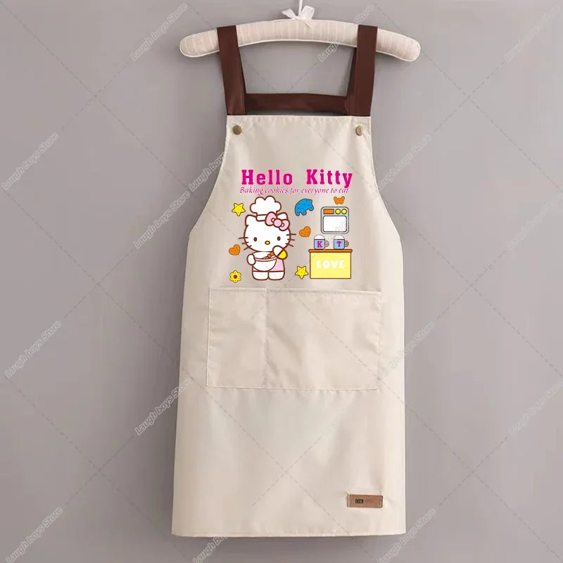 Tablier Hello Kitty femme kawaii adulte original fantaisie