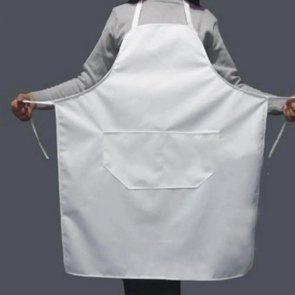 Tablier cuisine blanc femme