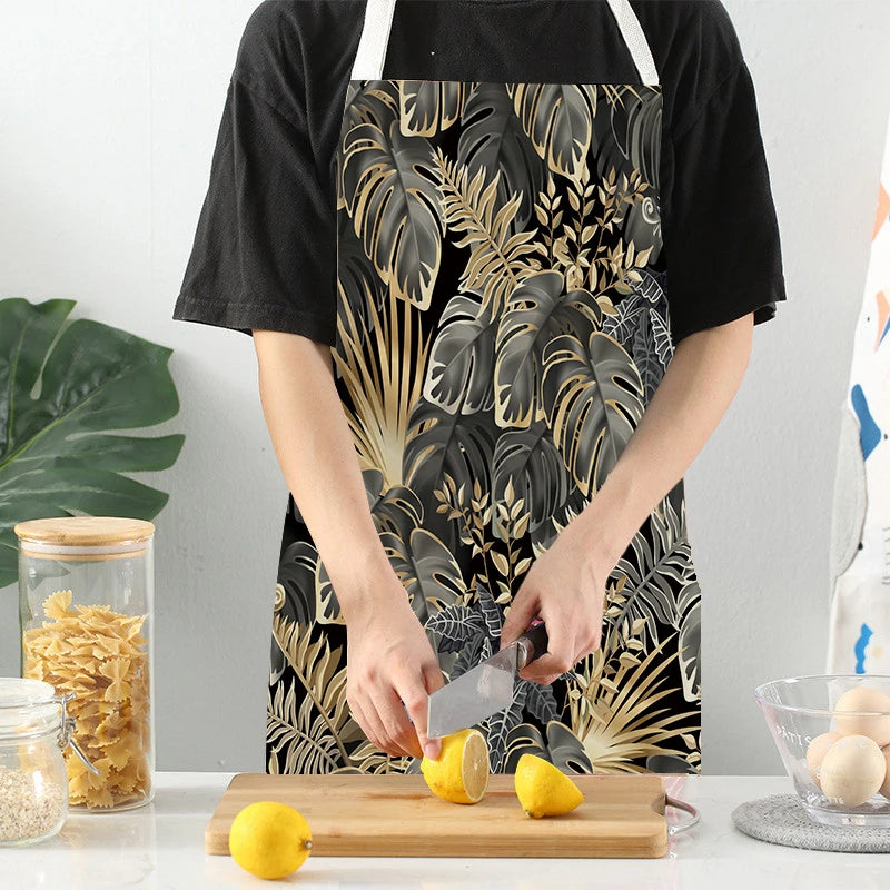 Tablier Cuisine Créatif Lin Coton – Tablier Motifs Originaux et Colorés