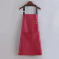 Tablier cuisine cuir chef artisan élégant robuste durable