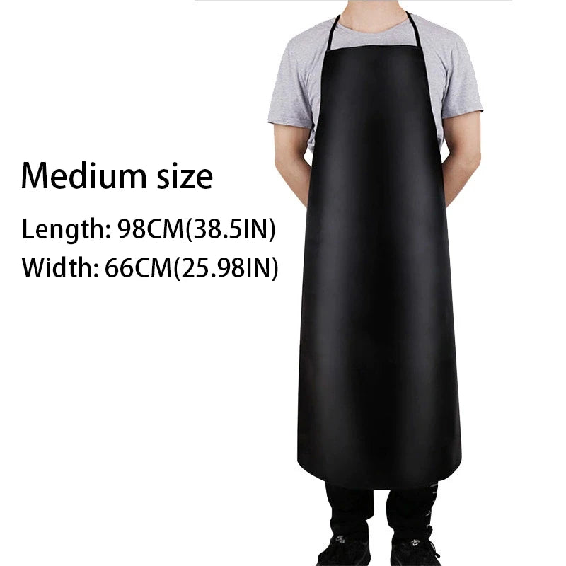 Tablier de cuisine long grande longueur anti-taches résistant
