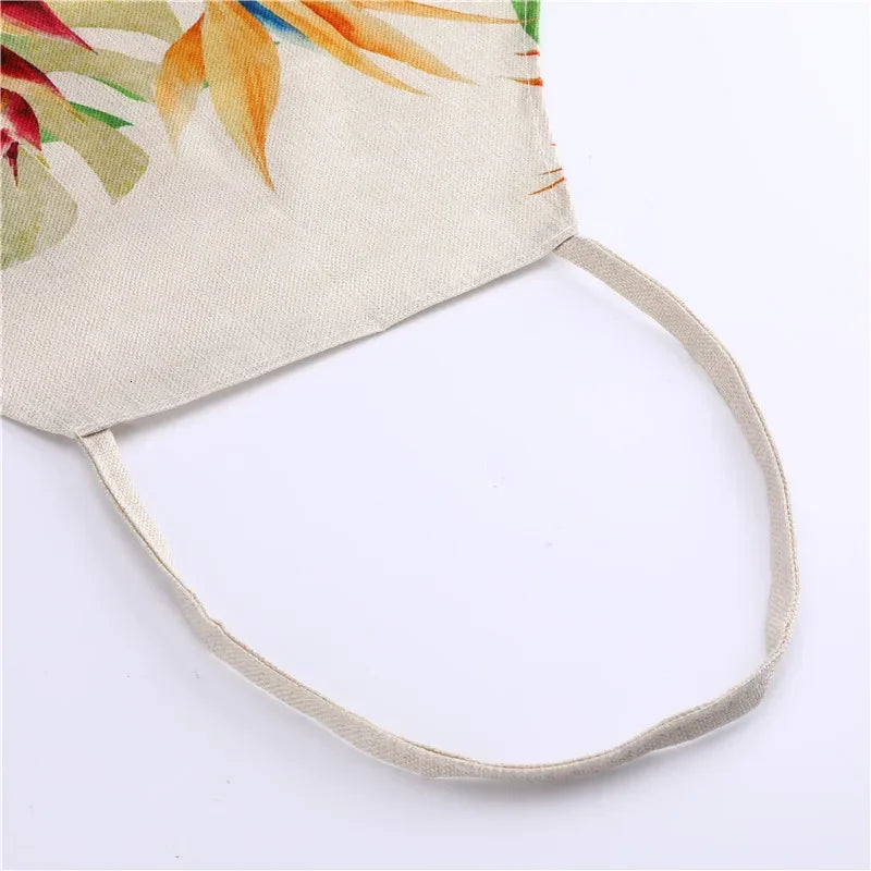 Tablier Cuisine Fleurs Lin – Tablier Motif Floral Élégant et Féminin