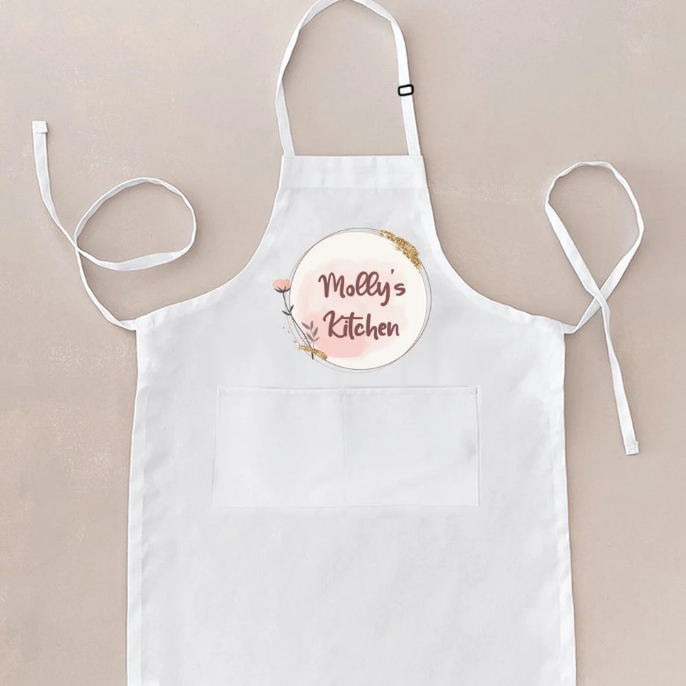Tablier de Cuisine avec Prénom – Tablier Personnalisé Cadeau Original