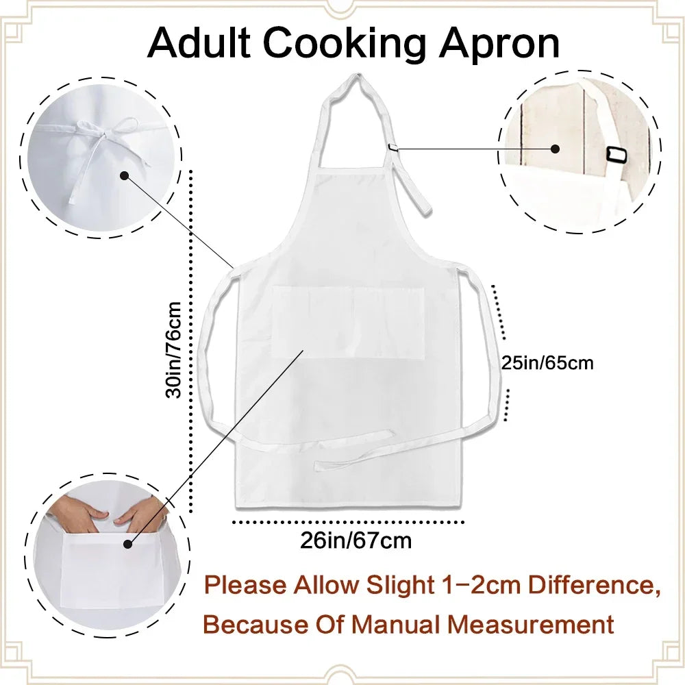 Tablier de Cuisine avec Prénom – Tablier Personnalisé Cadeau Original