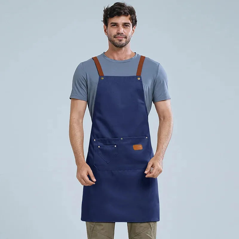 Tablier cuisine homme design masculin épuré élégant résistant