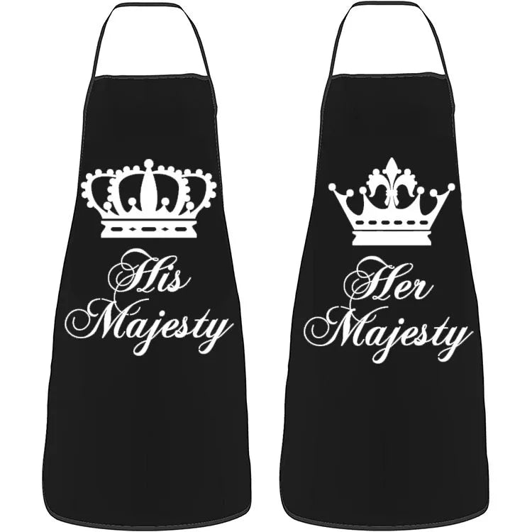 Tablier cuisine couple