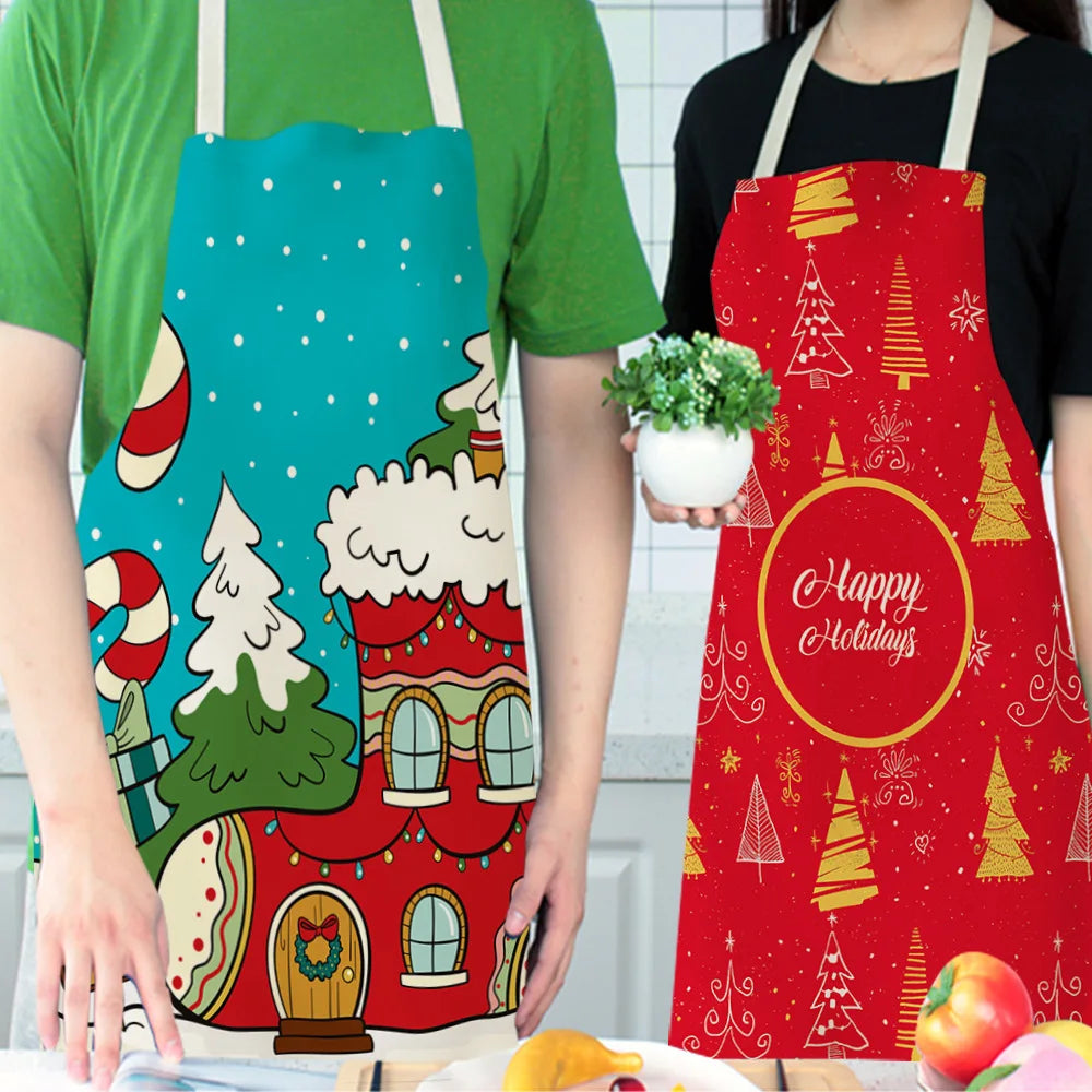 Tablier cuisine noël