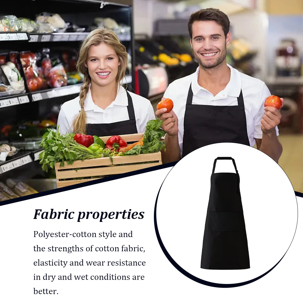 Tablier cuisine noir homme