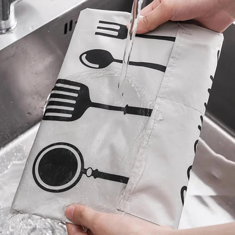 Tablier cuisine anti-taches protection maximale quotidien