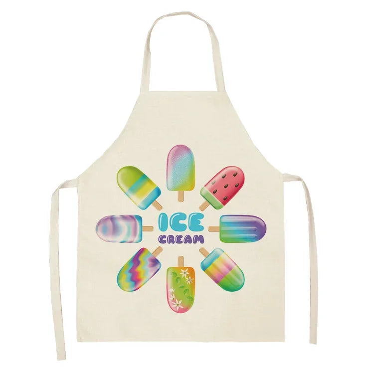 Tablier cuisine fille enfant coloré mignon pâtisserie