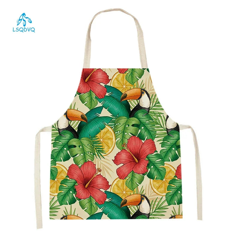 Tablier Cuisine Créatif Lin Coton – Tablier Motifs Originaux et Colorés