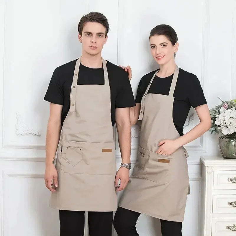 Tablier Cuisinier Canvas – Tablier de Cuisine Homme Femme Résistant