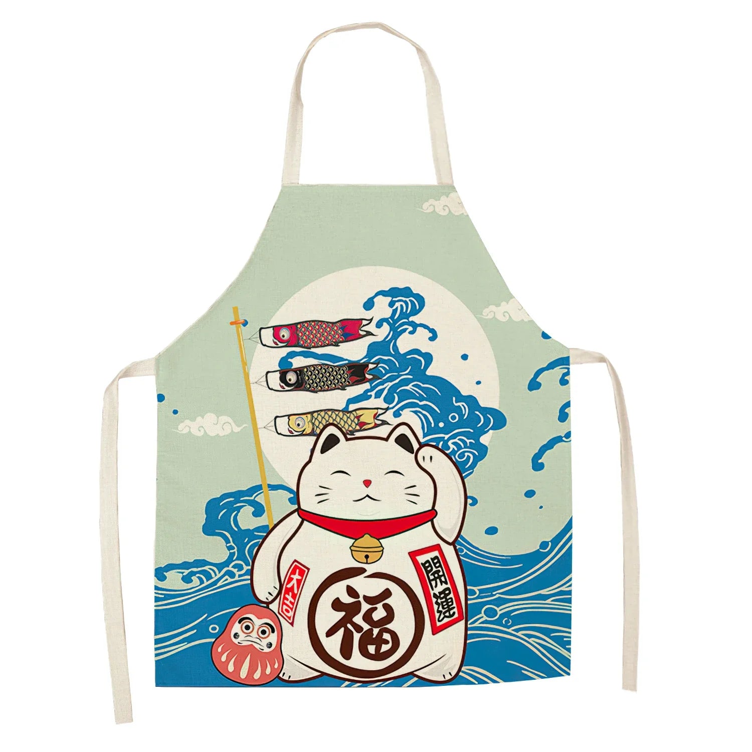 Tablier cuisine kawaii coloré femme enfant bonne humeur cadeau