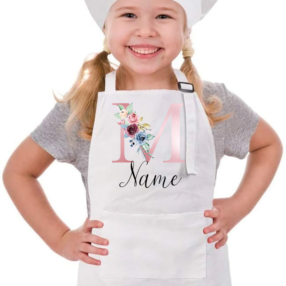 Tablier cuisine prénom enfant personnalisé rigolo cadeau