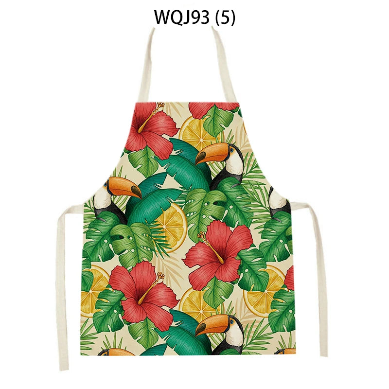 Tablier Cuisine Créatif Lin Coton – Tablier Motifs Originaux et Colorés