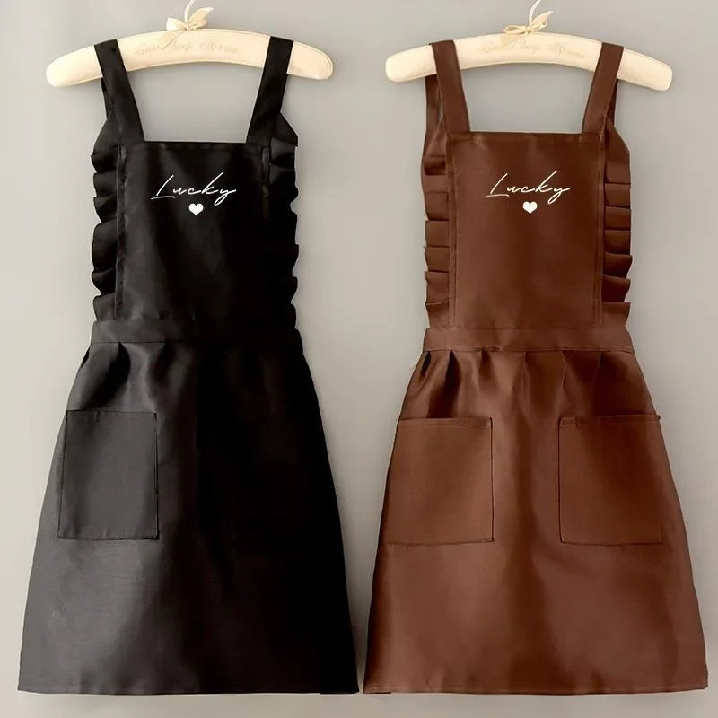 Tablier cuisine élégant canvas raffiné résistant durable