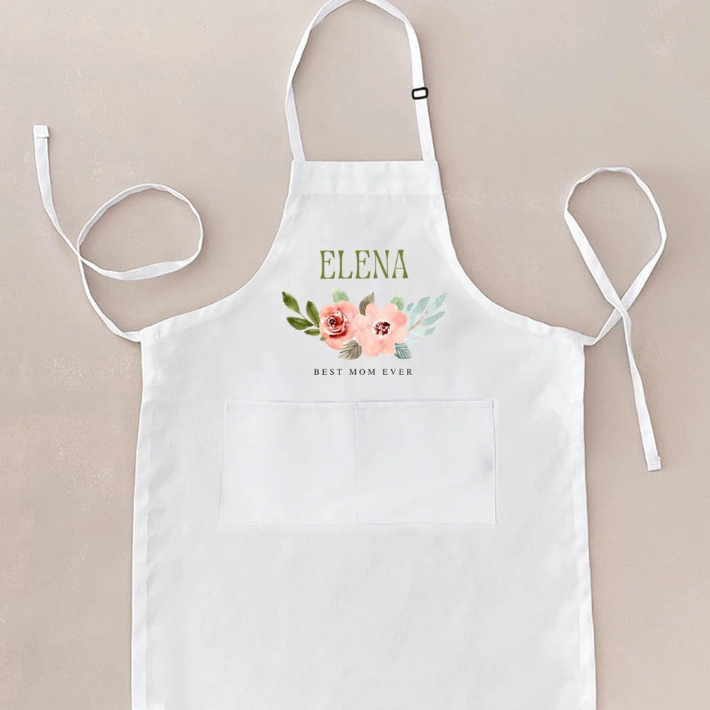 Tablier de Cuisine avec Prénom – Tablier Personnalisé Cadeau Original