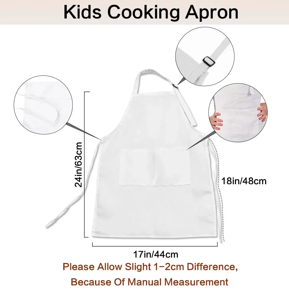 Tablier cuisine enfant personnalisé prénom
