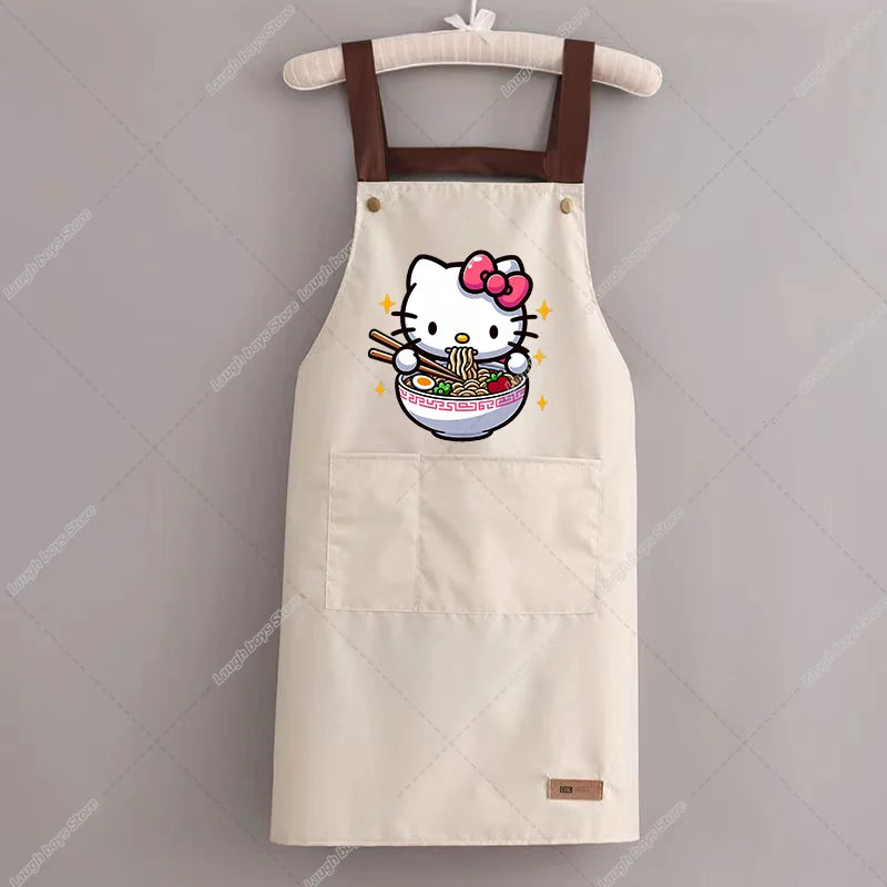 Tablier Hello Kitty femme kawaii adulte original fantaisie