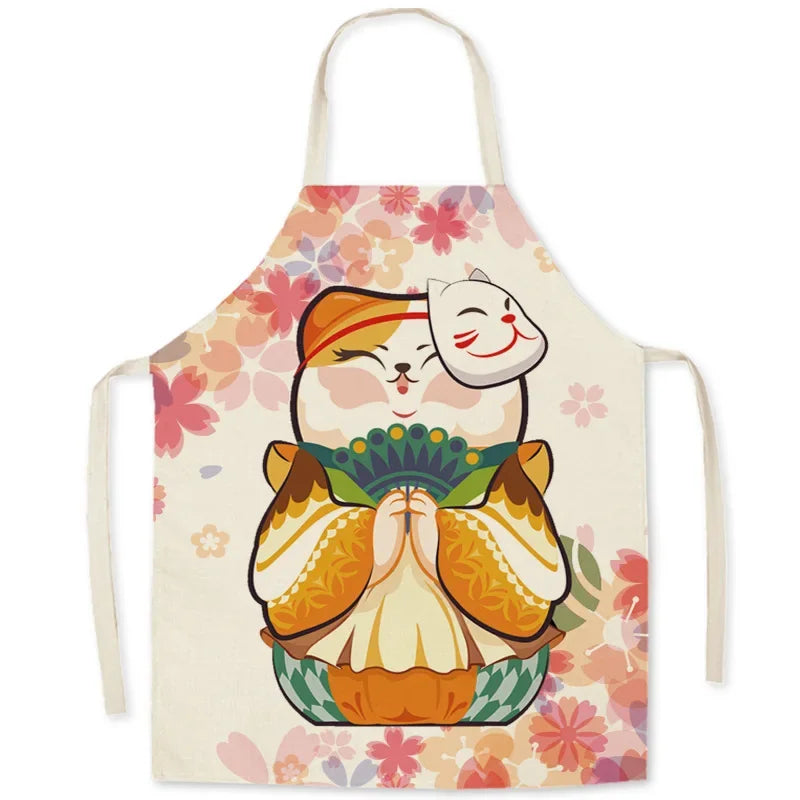 Tablier cuisine kawaii coloré femme enfant bonne humeur cadeau