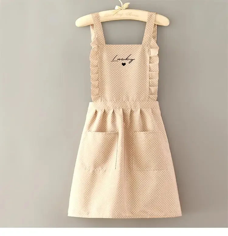 Tablier cuisine élégant canvas raffiné résistant durable