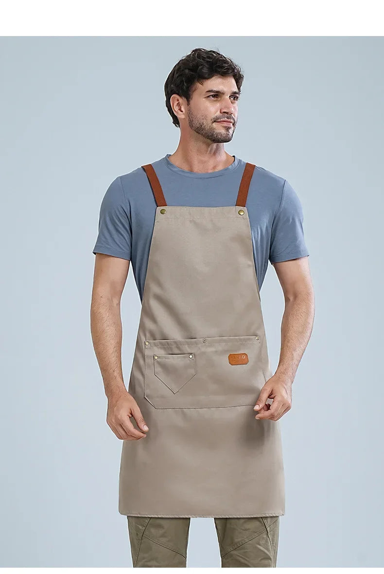 Tablier cuisine homme design masculin épuré élégant résistant