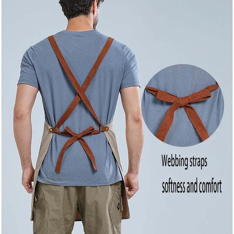Tablier cuisine homme design masculin épuré élégant résistant