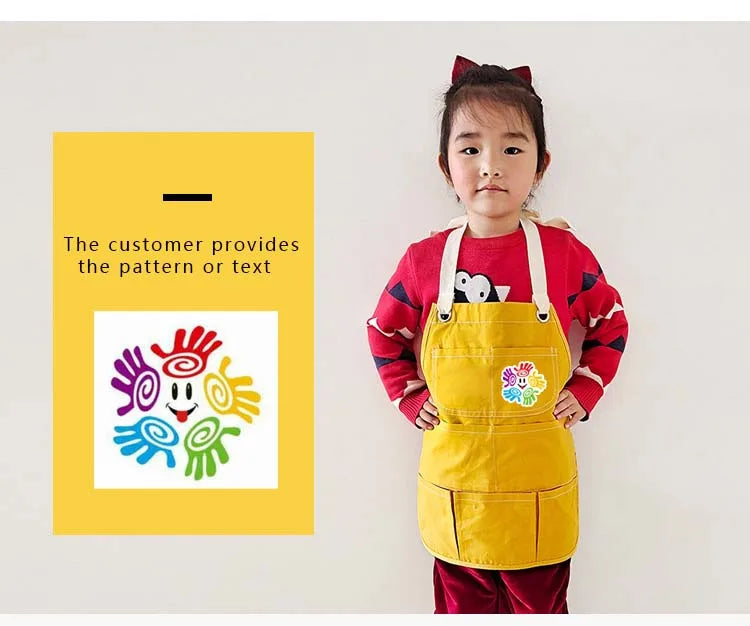 Tablier cuisine personnalisé enfant prénom photo cadeau