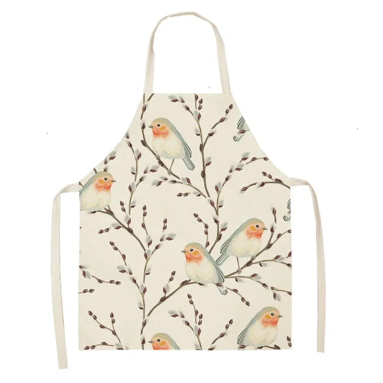Tablier Cuisine Imprimé Lin Coton – Tablier Motifs Tendance et Originaux