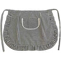 Demi-Tablier de Cuisine à Carreaux Coton PVC