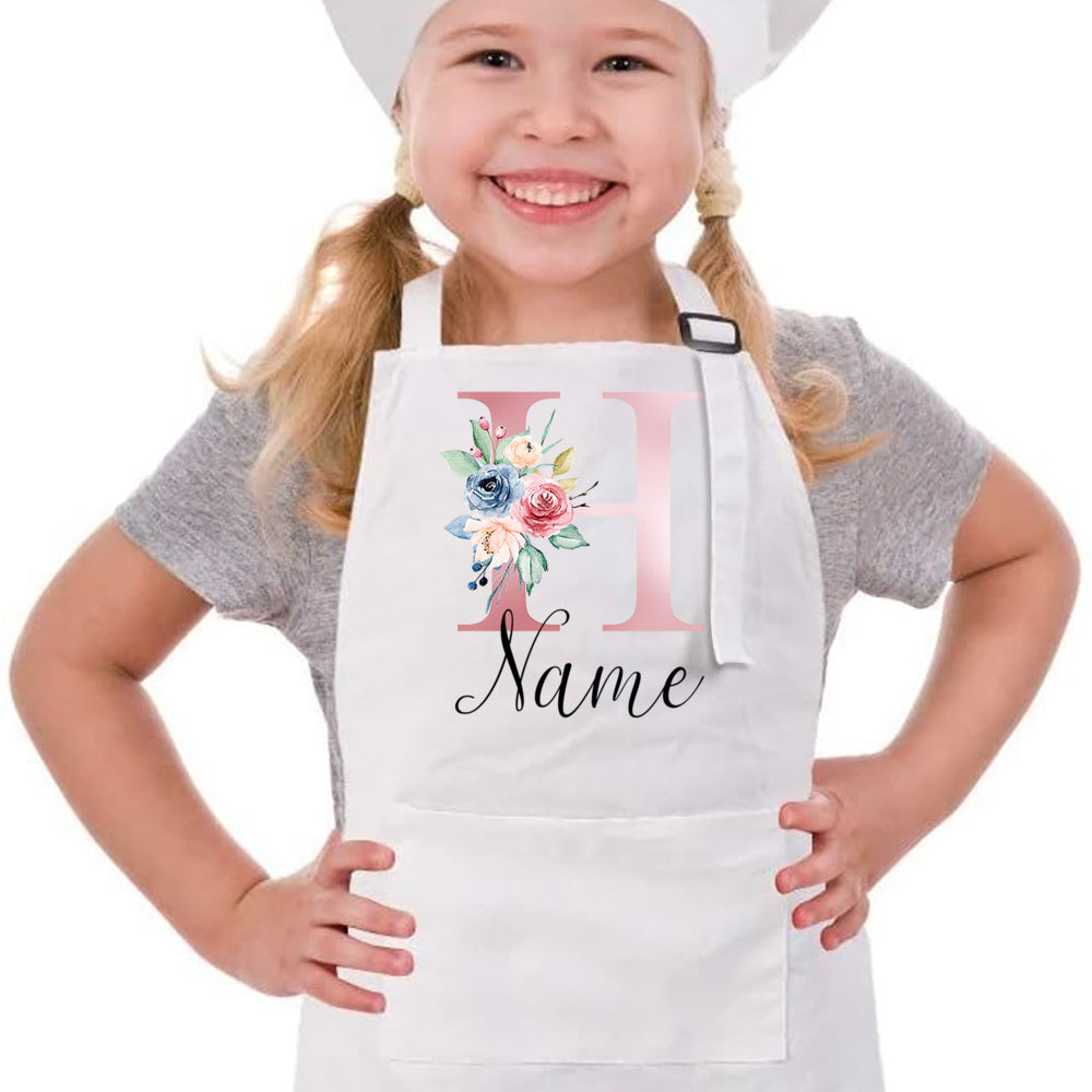 Tablier cuisine prénom enfant personnalisé rigolo cadeau