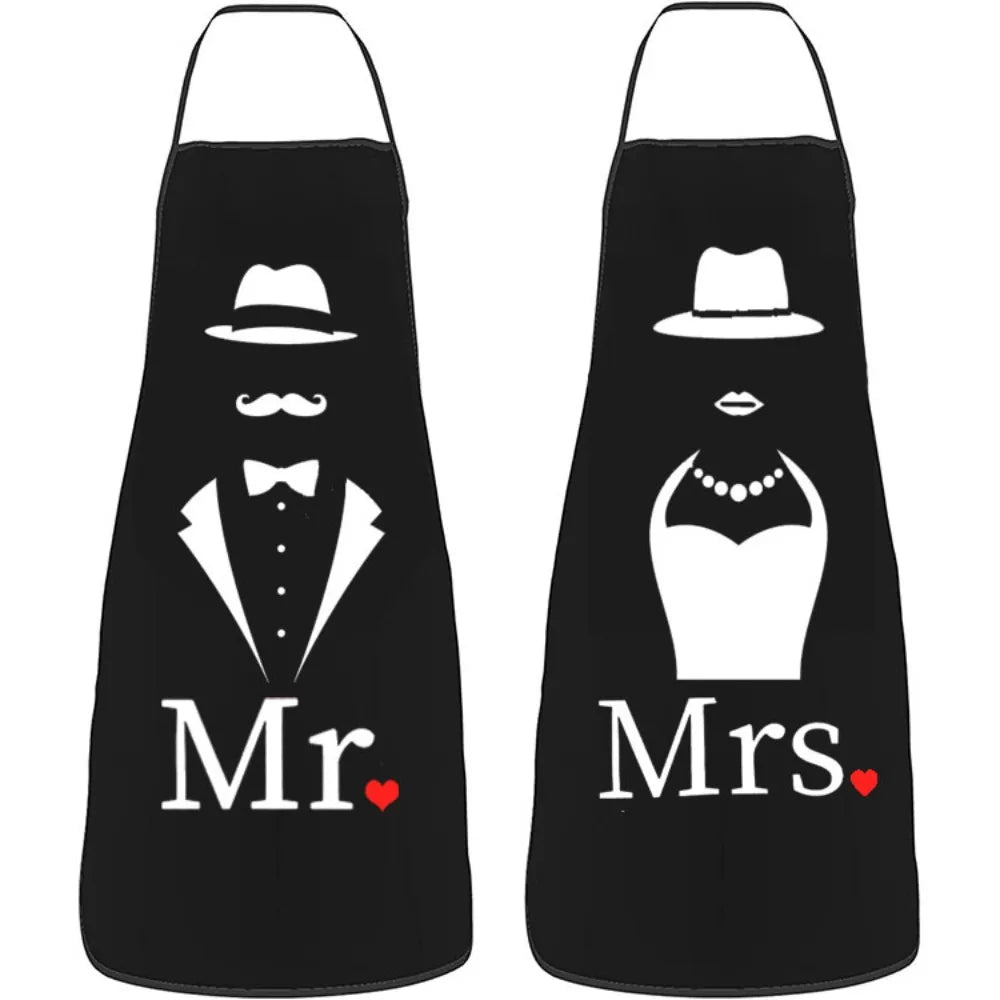 Tablier cuisine couple