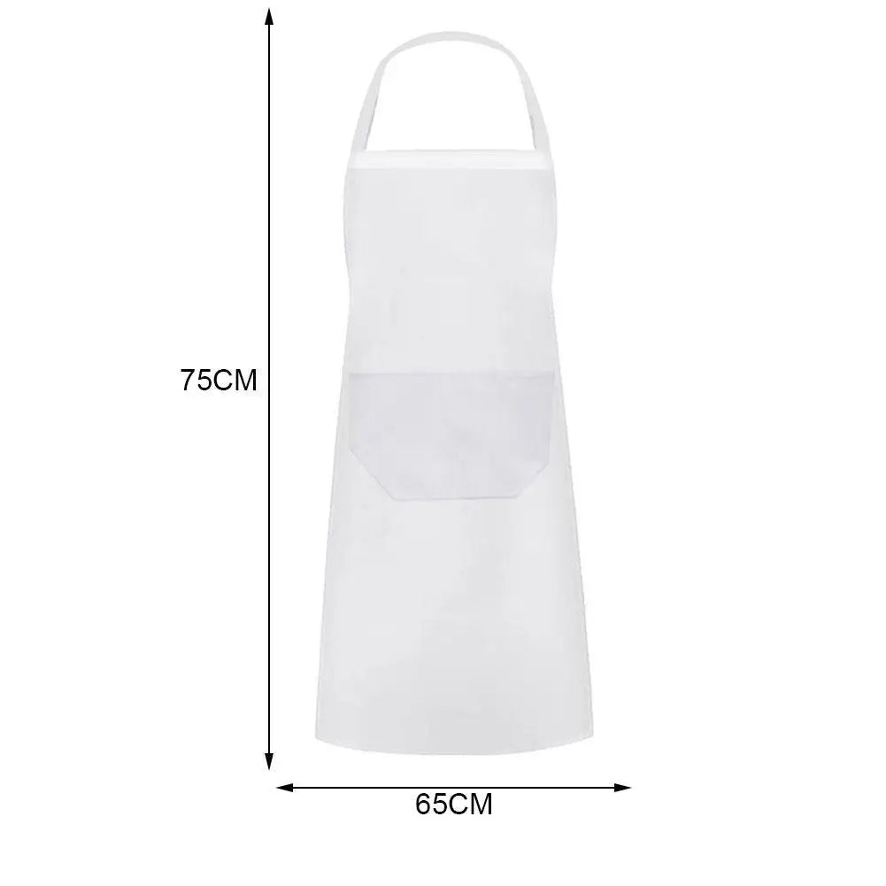 Tablier cuisine blanc femme