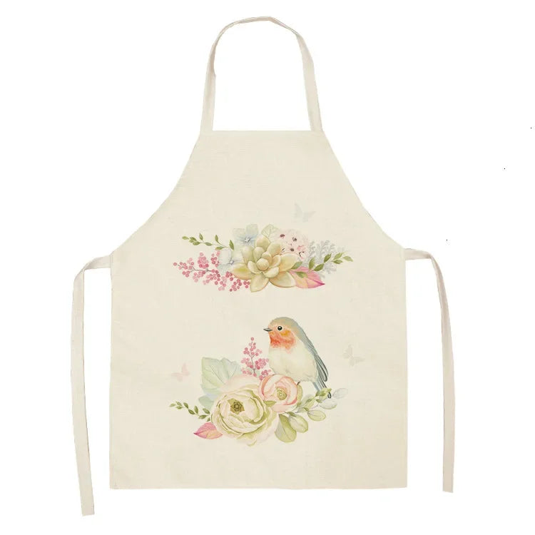 Tablier Cuisine Imprimé Lin Coton – Tablier Motifs Tendance et Originaux