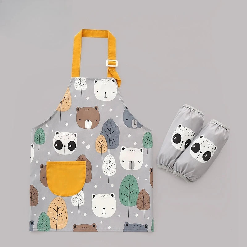 Tablier cuisine enfant école