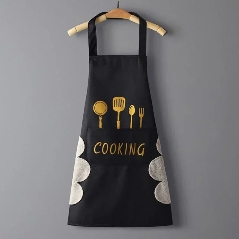Tablier cuisine anti-taches protection maximale quotidien