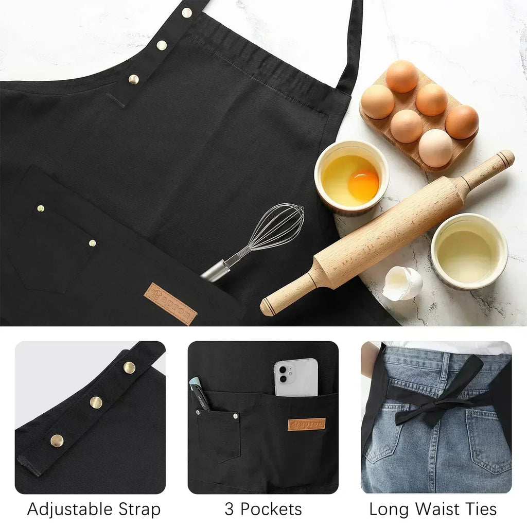 Tablier cuisine professionnel chef résistant usage intensif