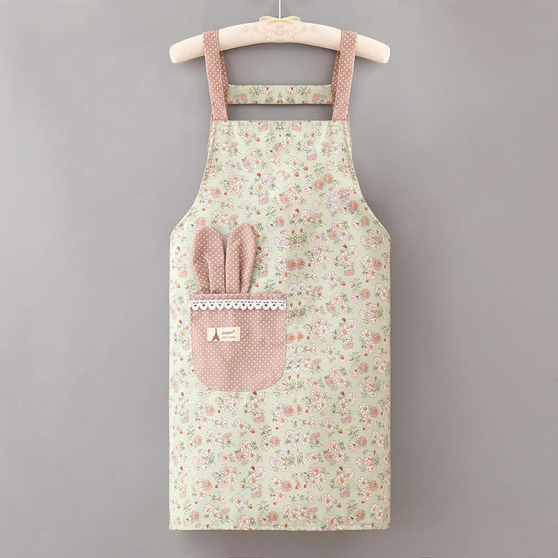 Tablier Cuisine Femme Polyester – Tablier Léger 6 Designs Toutes Saisons
