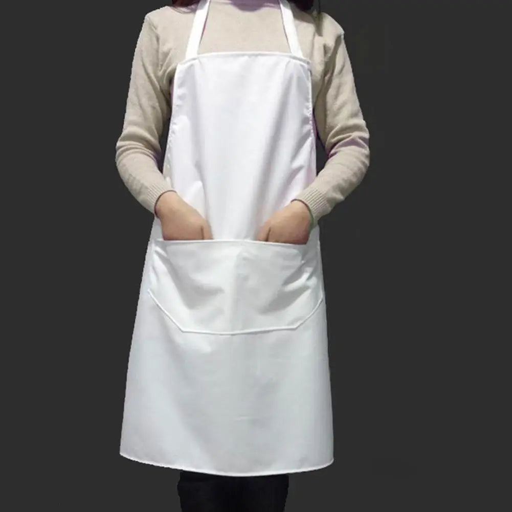 Tablier cuisine blanc femme