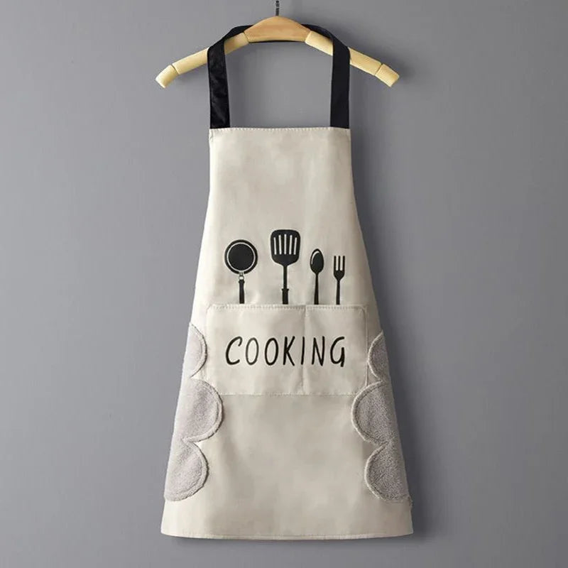 Tablier cuisine anti-taches protection maximale quotidien