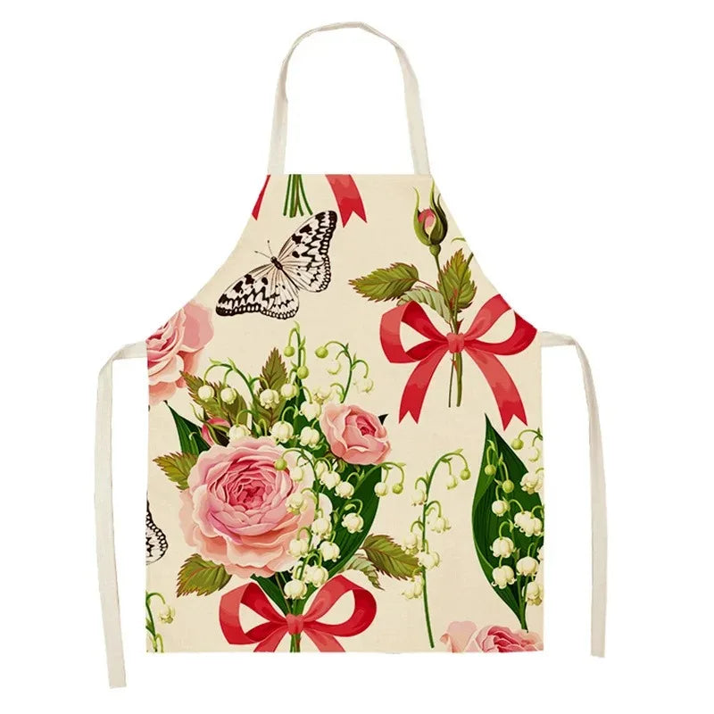 Tablier Cuisine Anniversaire Lin Coton – Tablier Cadeau Cartoon Original