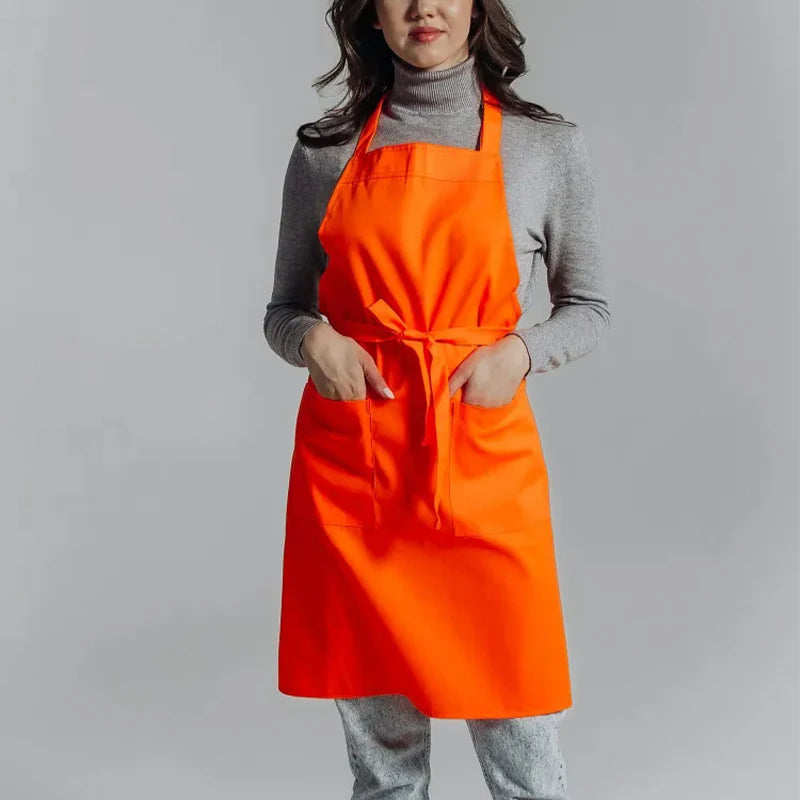 Tablier cuisine bleu anti-taches coloré apaisant résistant